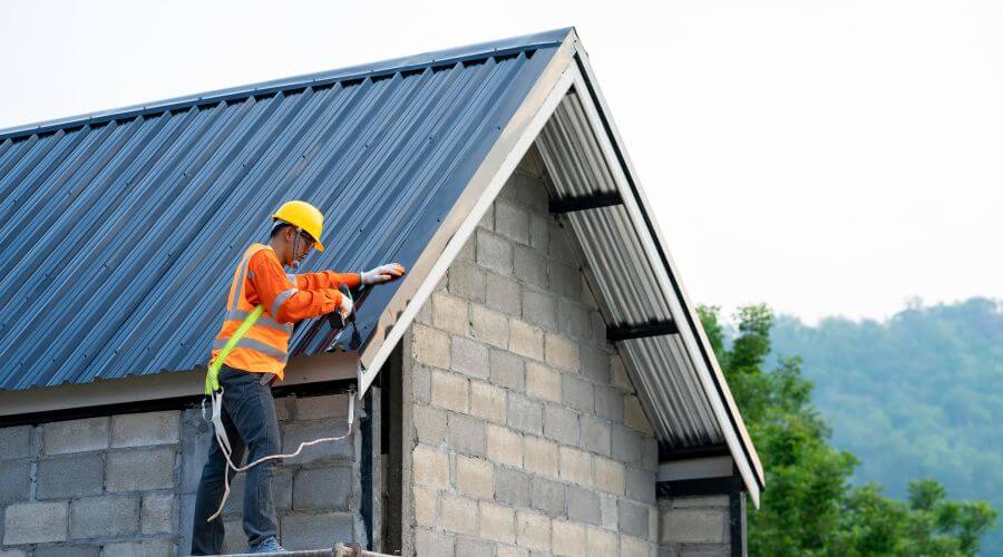 Professional metal roof installation in Grantham, PA